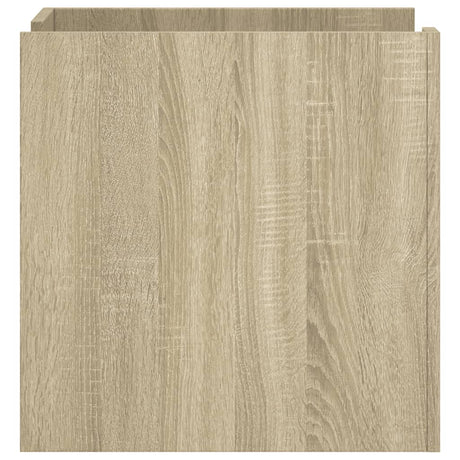 Bedside Cabinet 45X50X50 Cm Engineered Wood