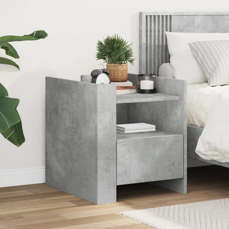 Bedside Cabinet 45X50X50 Cm Engineered Wood