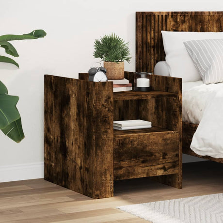 Bedside Cabinet 45X50X50 Cm Engineered Wood