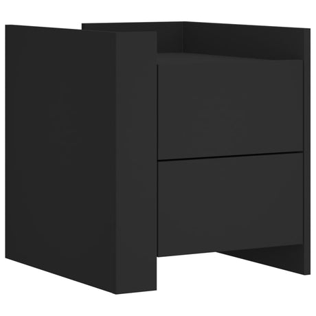 Bedside Cabinet 45X50X50 Cm Engineered Wood