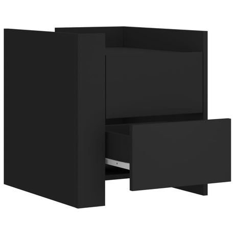 Bedside Cabinet 45X50X50 Cm Engineered Wood