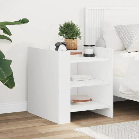 Bedside Cabinet 45X50X50 Cm Engineered Wood