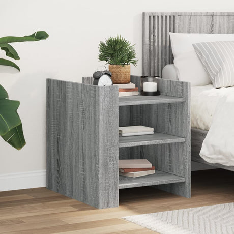 Bedside Cabinet 45X50X50 Cm Engineered Wood