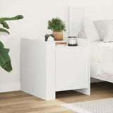 Bedside Cabinet 45X50X50 Cm Engineered Wood