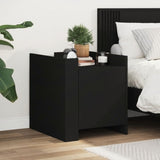 Bedside Cabinet 45X50X50 Cm Engineered Wood
