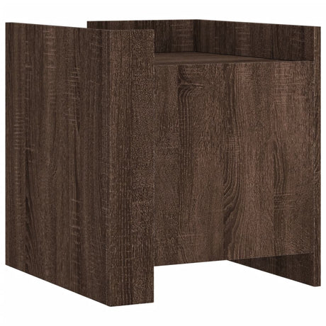 Bedside Cabinet 45X50X50 Cm Engineered Wood