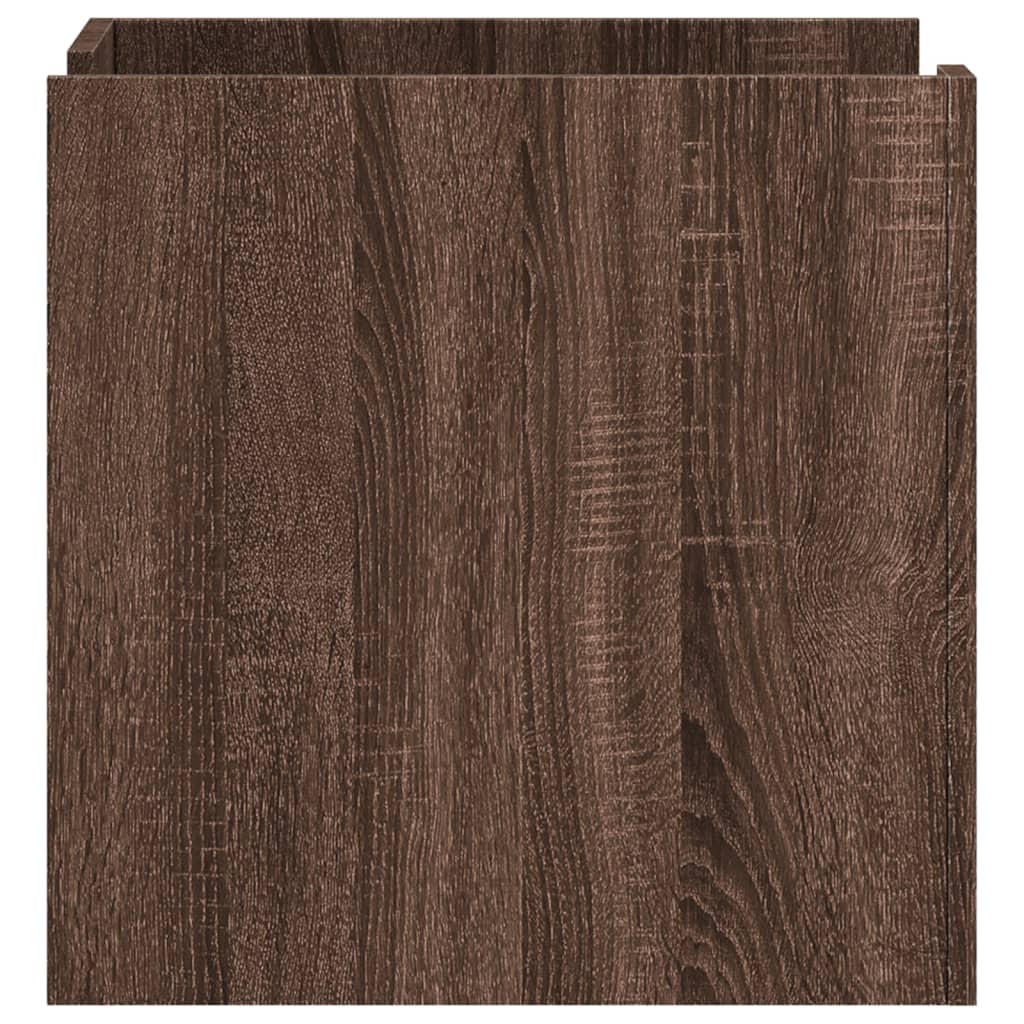 Bedside Cabinet 45X50X50 Cm Engineered Wood