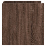 Bedside Cabinet 45X50X50 Cm Engineered Wood