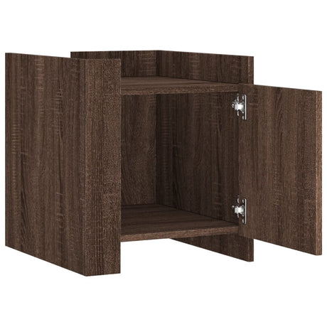 Bedside Cabinet 45X50X50 Cm Engineered Wood