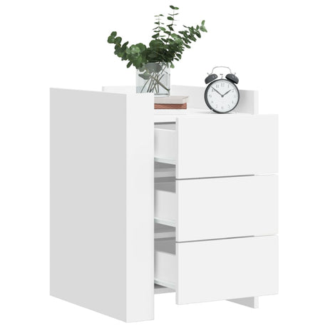 Bedside Cabinet 45X50X65 Cm Engineered Wood