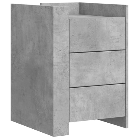 Bedside Cabinet 45X50X65 Cm Engineered Wood