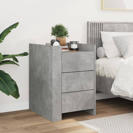 Bedside Cabinet 45X50X65 Cm Engineered Wood