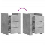 Bedside Cabinet 45X50X65 Cm Engineered Wood