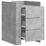 Bedside Cabinet 45X50X65 Cm Engineered Wood
