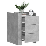 Bedside Cabinet 45X50X65 Cm Engineered Wood