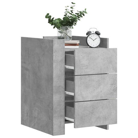 Bedside Cabinet 45X50X65 Cm Engineered Wood