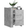 Bedside Cabinet 45X50X65 Cm Engineered Wood