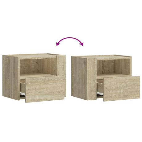 Wall-Mounted Bedside Cabinet 45X30X35 Cm