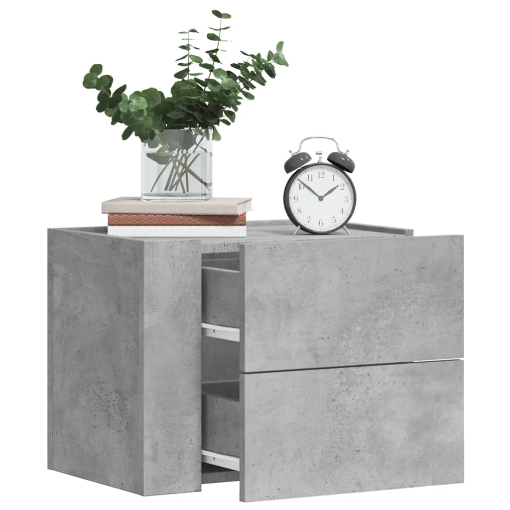 Wall-Mounted Bedside Cabinets 2 Pcs 45X30X35 Cm