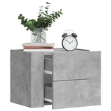 Wall-Mounted Bedside Cabinets 2 Pcs 45X30X35 Cm