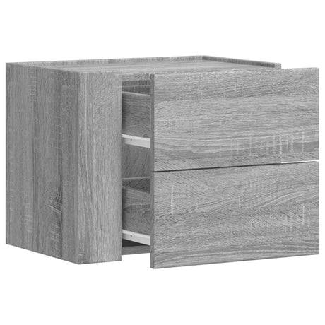 Wall-Mounted Bedside Cabinets 2 Pcs 45X30X35 Cm
