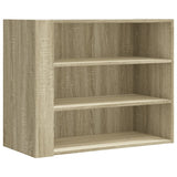 Wall Cabinet 75X35X60 Cm Engineered Wood