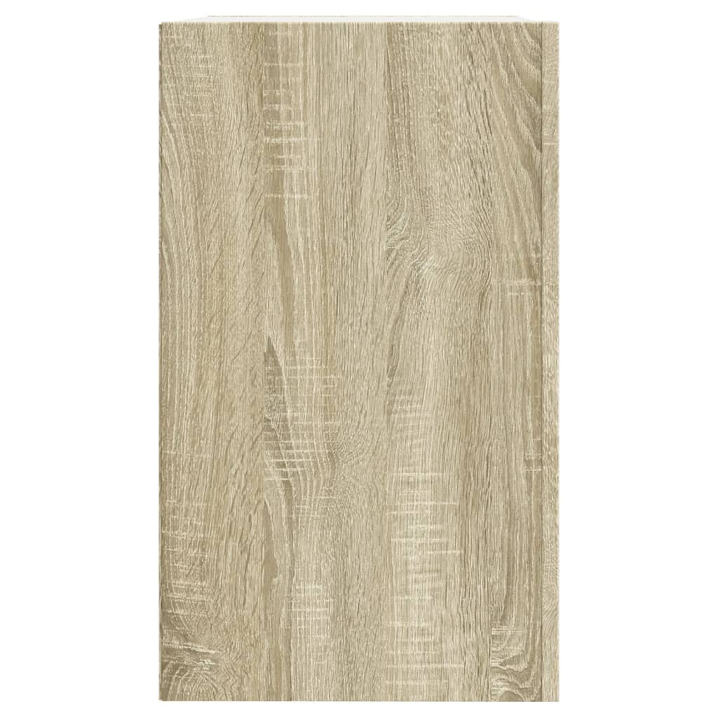 Wall Cabinet 75X35X60 Cm Engineered Wood