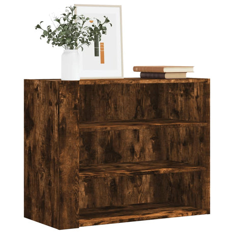 Wall Cabinet 75X35X60 Cm Engineered Wood