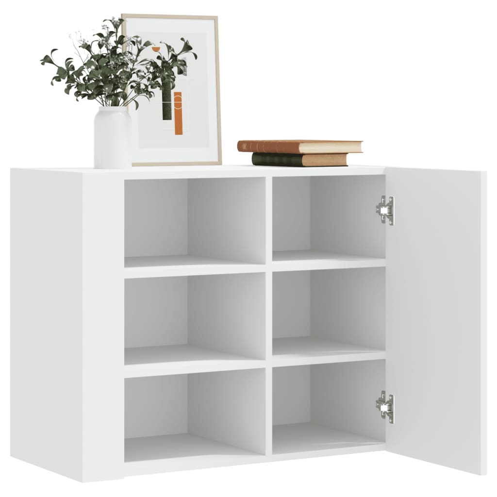 Wall Cabinet 75X35X60 Cm Engineered Wood