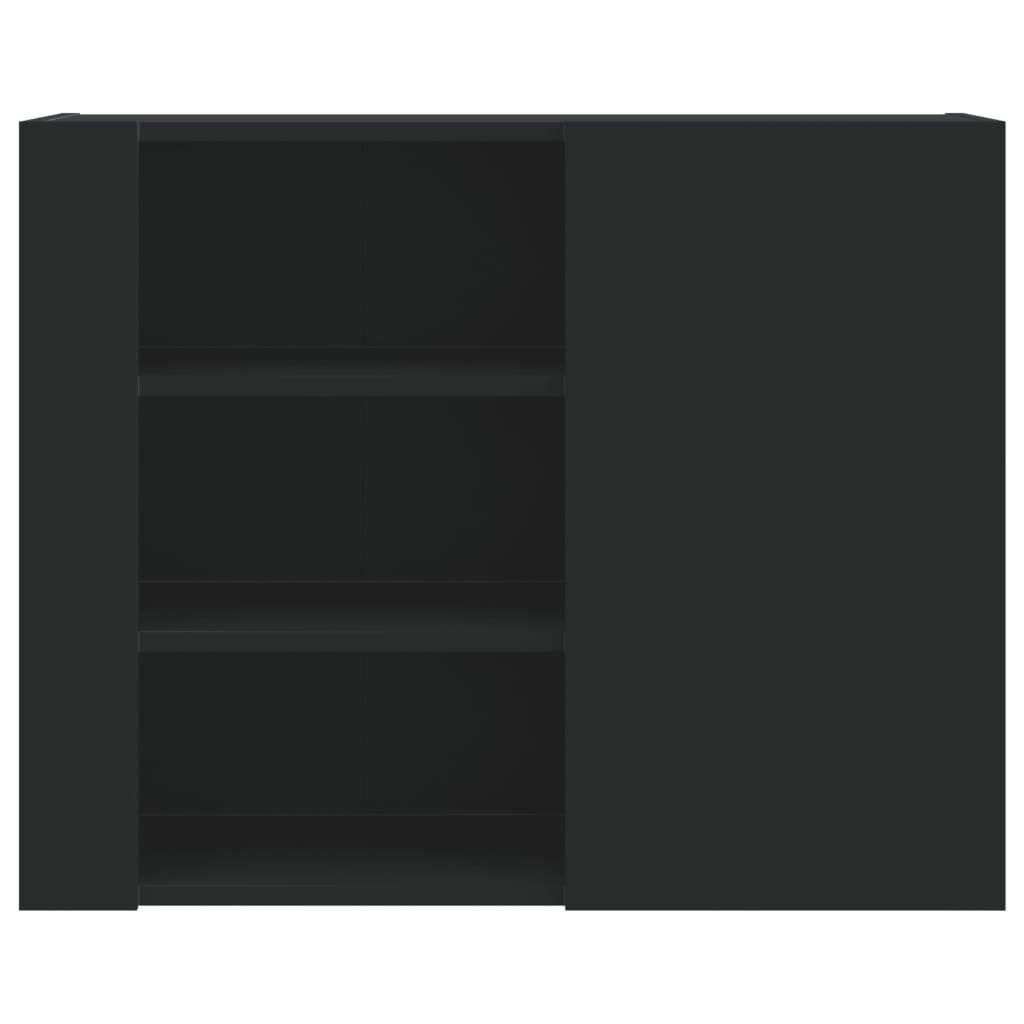 Wall Cabinet 75X35X60 Cm Engineered Wood