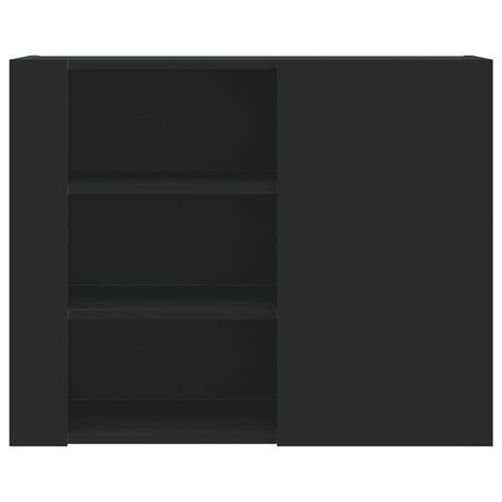 Wall Cabinet 75X35X60 Cm Engineered Wood