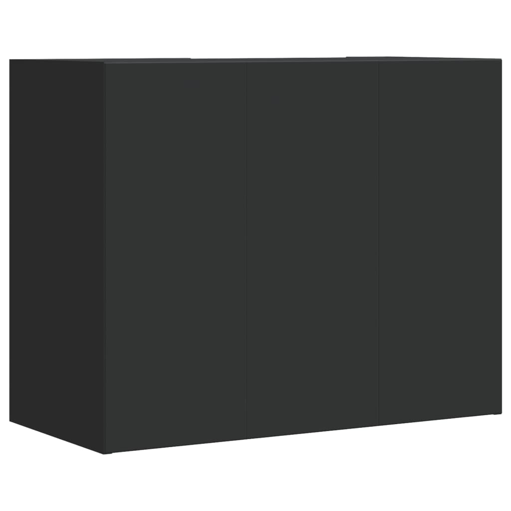 Wall Cabinet 75X35X60 Cm Engineered Wood