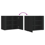 Wall Cabinet 75X35X60 Cm Engineered Wood
