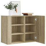 Wall Cabinet 75X35X60 Cm Engineered Wood