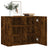 Wall Cabinet 75X35X60 Cm Engineered Wood