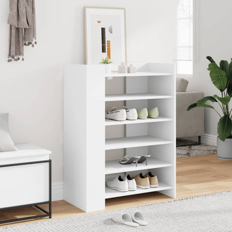 Shoe Cabinet 74.5X37.5X100 Cm Engineered Wood
