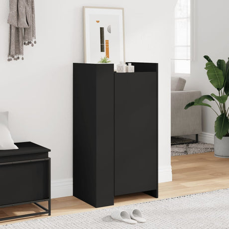 Shoe Cabinet 52X37.5X100 Cm Engineered Wood