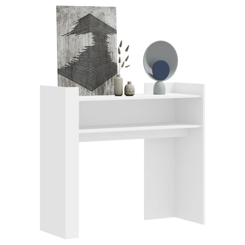 Console Table 100X35X90 Cm Engineered Wood