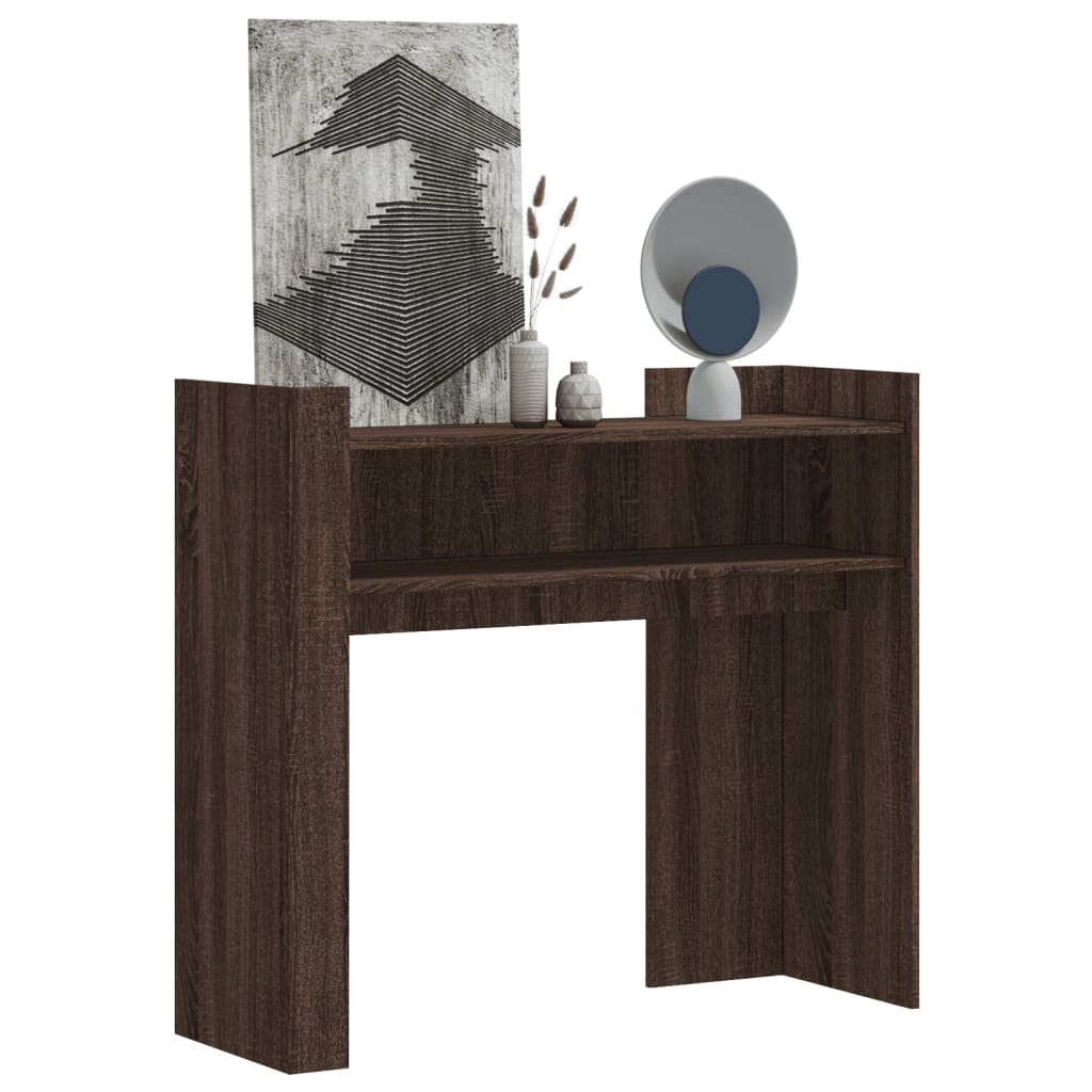 Console Table 100X35X90 Cm Engineered Wood