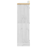 Wardrobe Corona 194X52X186 Cm Solid Wood Pine