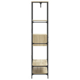 Clothes Rack With Shelves Engineered Wood