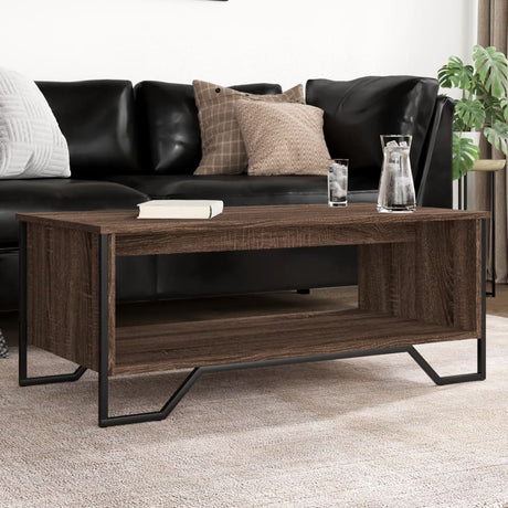 Coffee Table 75X51X40 Cm Engineered Wood