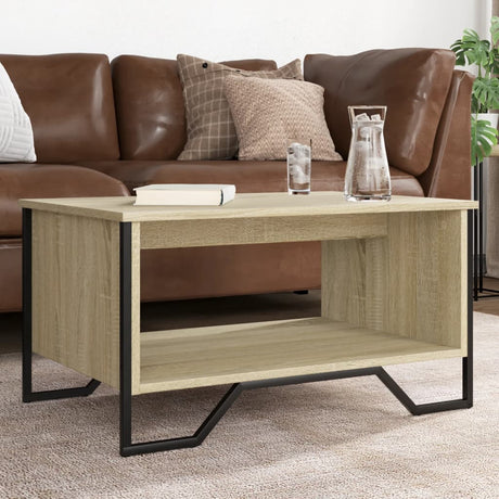 Coffee Table 75X51X40 Cm Engineered Wood