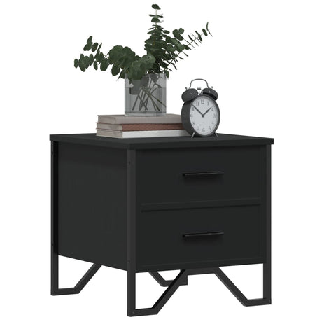 Bedside Cabinet 40X41X40 Cm Engineered Wood
