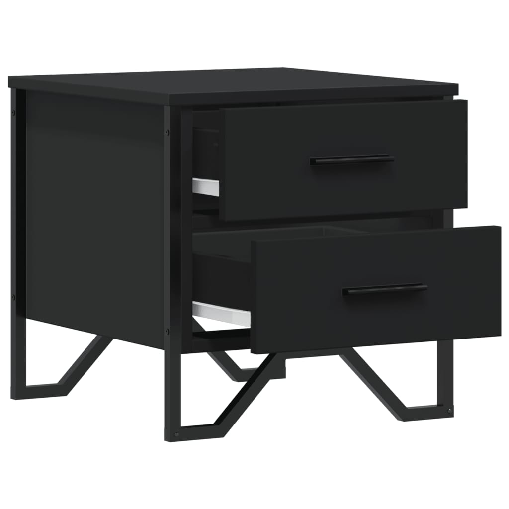 Bedside Cabinet 40X41X40 Cm Engineered Wood