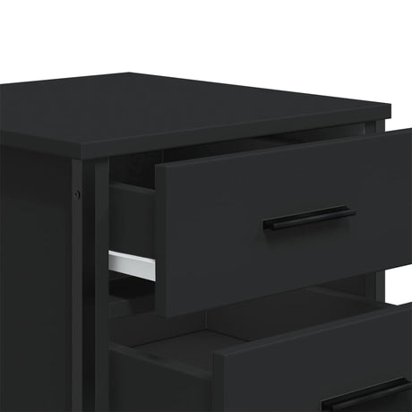 Bedside Cabinet 40X41X40 Cm Engineered Wood