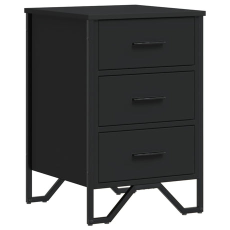 Bedside Cabinet 40X41X60 Cm Engineered Wood