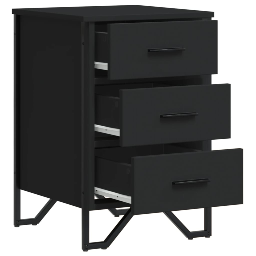 Bedside Cabinet 40X41X60 Cm Engineered Wood