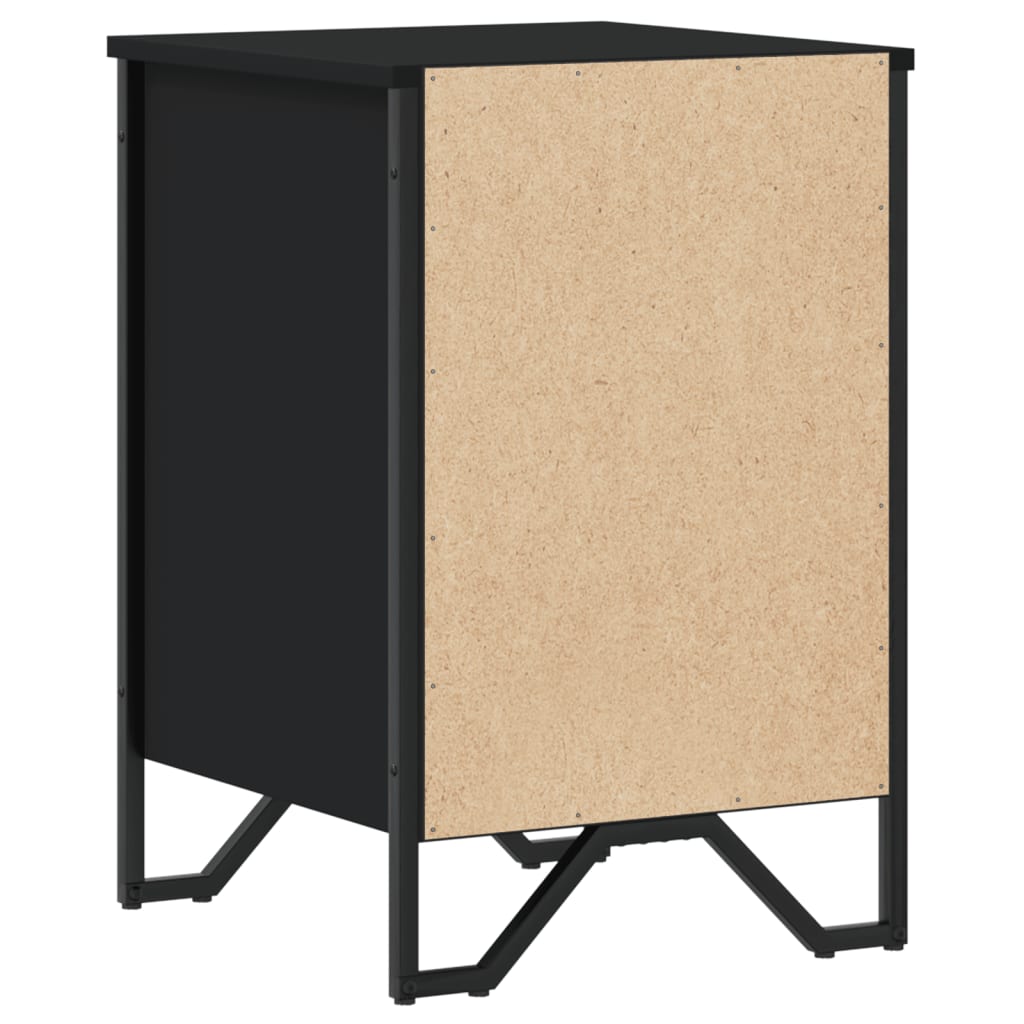 Bedside Cabinet 40X41X60 Cm Engineered Wood