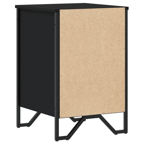 Bedside Cabinet 40X41X60 Cm Engineered Wood